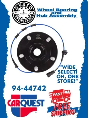 Conjunto de cojinete de rueda y buje CARQUEST 94-44742 para Dodge Ram 1500 02-05 Foto 1 de 4