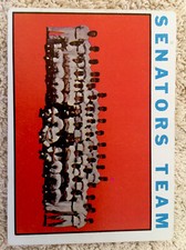 1964 Topps Washington Senators Team Photo Baseball Card #343 EX/NM