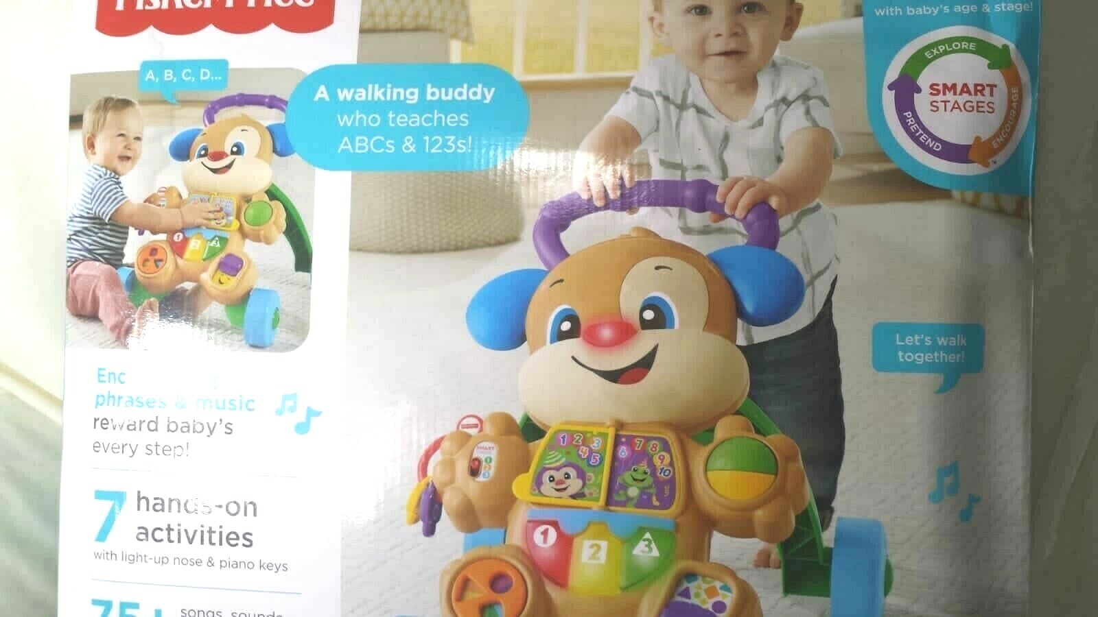 Learn Smart Stages Puppy Walker Phrases 