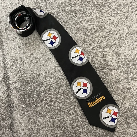 1993 Ralph Marlin NFL Pittsburgh Steelers Football Mens Neck Tie Cover