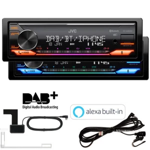 JVC KD-X482DBT DAB+ Antenne Bluetooth Autoradio für amazon Alexa Android iPhone - Bild 1 von 6