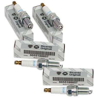 4 Bujías Originales Para Fiat 500 500L Bravo Tipo Alfa Romeo Mito 1.4 16V Foto 1 de 3