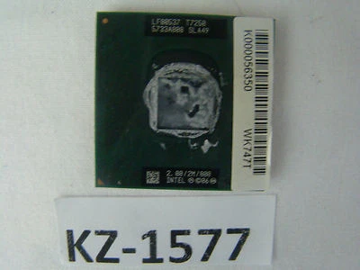 Intel Core 2 Duo Mobile T7250 2000 MHz Processor, 800 MHz FSB SLA49 #KZ-1577 - Image 1 of 4