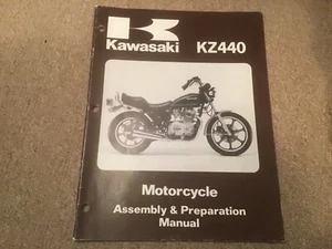 KAWASAKI KZ440-A1 1979 GENUINE ASSEMBLY & PREPARATION MANUAL - Picture 1 of 2