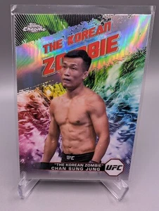 2024 Topps Chrome UFC - Chan Sung Jung "The Korean Zombie" Refractor #AKA-14 - Bild 1 von 1
