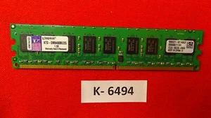 Kingston 2GB DDR2 800MHz PC2-6400 PC Memory RAM KTD-DM8400BE/2G - Picture 1 of 1