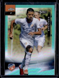 2021 Topps Chrome Brenner Teal Refractor Rookie /299 - Picture 1 of 2