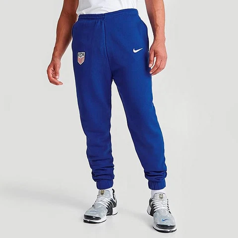 Nike Team USA Soccer Fleece Sweatpants Blue DH4993-452 Size  XL FREE SHIP $60 Cover
