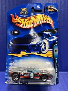 Hot Wheels 2003 Track Aces Series 7-10 #176 Ford GT-40 Warped Right Side Package - Picture 1 of 9