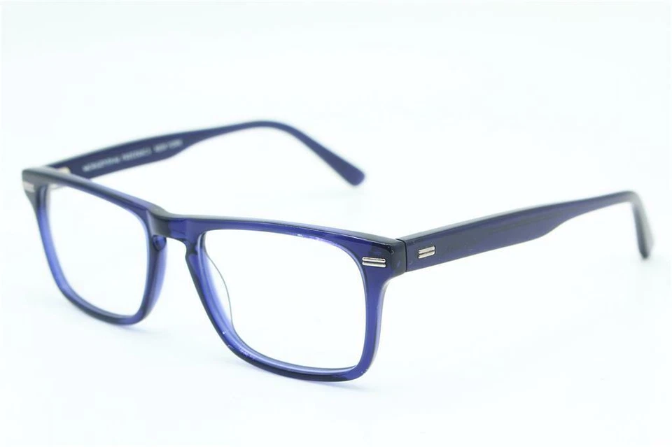 NUEVAS GAFAS MORGENTHAL FREDERICS NEWMAN JR. 845 MONTURAS AUTÉNTICAS AZULES 49-17 Foto 1 de 3