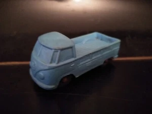 Tomte Laerdal n.1 - VW Bus carro pianale - blu - Norvegia - auto in vinile - Foto 1 di 11