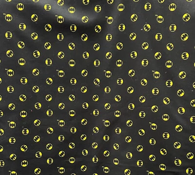 Logotipo de Batman 100 % tela algodón vendido por yarda Foto 1 de 3