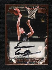 1999 Collector's Edge Rage Pro Signatures Evan Eschmeyer #RR-15 Rookie Auto RC