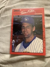 1990 Donruss Tom Filer #687 Milwaukee Brewers