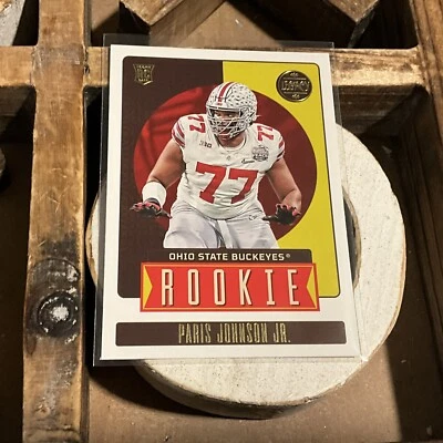 2023 Panini Legacy Football #177 PARIS JOHNSON JR. RC Rookie - Image 1 of 2