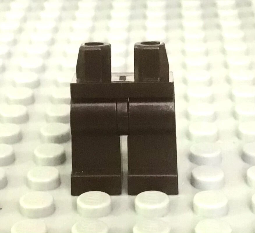 LEGO patas de minifigura marrón oscuro Foto 1 de 1