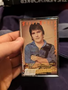 Steve Earle Early Tracks Cassette Tape - 1987 Epic / CBS Records Promo Copy - Picture 1 of 4