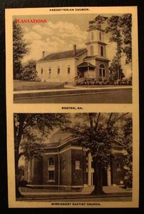 IGLESIA PRESBITERIANA/IGLESIA BAUTISTA MISIONERA, BOSTON, GEORGIA, Fotografía - Imagen 1 de 1