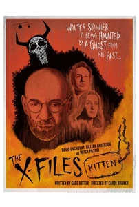 Fox Sci-Fi Sitcom X-Files Episode Kitten Walter Skinner Artwork J.J. Lendl Art - Picture 1 of 2