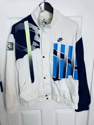 Nike Challenge Court Andre Agassi 1990 US Open Tennis Jacket Size Large McEnroe - Image 1 of 4