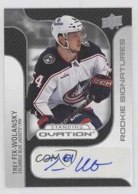 2022 UD Ovation Standing Ovation Rookie Signatures 90/100 Trey Fix-Wolansky Auto - Image 1 of 3