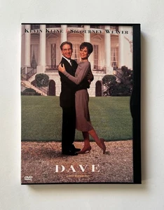 Ivan Reitman DAVE (1993) Kevin Kline/Sigourney Weaver | 1998 Snap Case DVD - VG+ - Picture 1 of 3