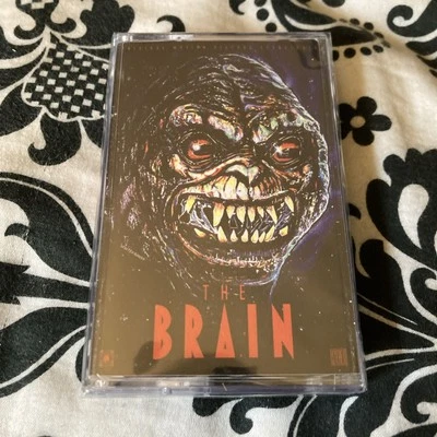 NEW The Brain OST BLUE Cassette Paul Zaza Limited #/100 Terror Vision T.V.019 - Image 1 of 3