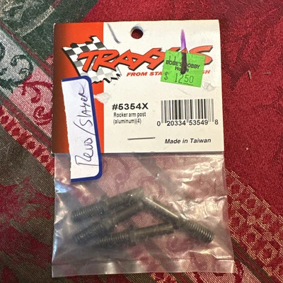 Traxxas 5354x Rocker Arm Post (Aluminum) (4) NEW IN PACKAGE TRA 5354x - Image 1 of 4