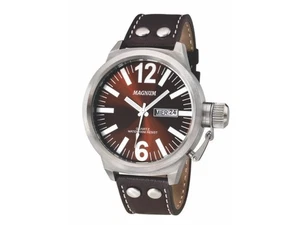 Magnum MILITARY MA31524V Brown Sunray Mens Stainless Steel Sports Quartz Watch - Picture 1 of 2