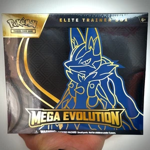 Pokémon TCG Mega Evolution Lucario Elite Trainer Box – Brand New Sealed - Picture 1 of 6