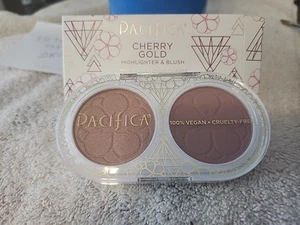 Pacifica Cherry Gold Vegan Highlighter & Blush Set - Picture 1 of 2