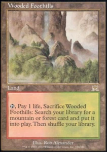 Wooded Foothills -Foil Near Mint MTG Onslaught - Picture 1 of 1