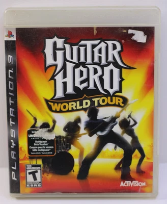 Guitar Hero World Tour (Sony PlayStation 3, 2008, PS3) CIB - Image 1 of 4