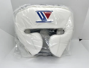 Winning Boxing Head Gear Face Guard White FG-2900 Gr. L String-Type NEU - Bild 1 von 8