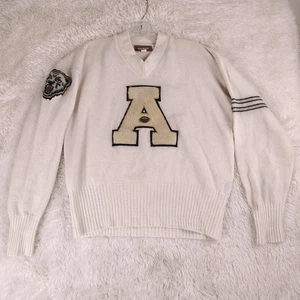 Vtg Harley-Davidson Sand-Knit Chenille Letterman Sweater “Duke Chandler” 50s -60 - Picture 1 of 12