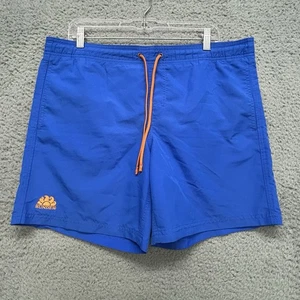 Sundek Bañador Pantalones Cortos Para Hombre Talla M(36) Azul Cordón Verano Playa Forrado - Imagen 1 de 14