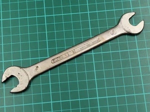 Elora No100 7/16" & 1/2" AF Chrome Vanadium Open Ended Spanner /Wrench Germany - Picture 1 of 11