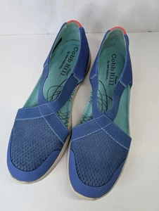 Womens Rockport Cobb Hill Fitspirit Mary Jane Flats, Beach Blue CCNO0BL Size 8 - Picture 1 of 8
