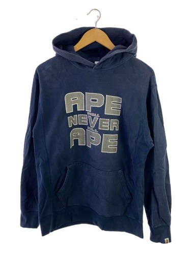 A BATHING APE (BAPE) Felpa con cappuccio A BATHING APE Navy M usata