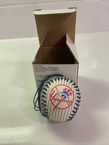 New York Yankees Mini Baseball Ornament - Picture 1 of 3