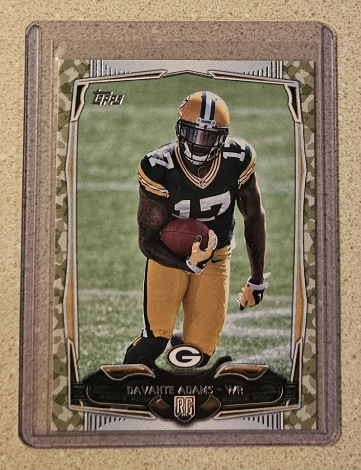 Davante Adams 2014 Topps Fútbol SP Camuflaje Frontera Novato RC #d 003/399 - Rams 🔥 Foto 1 de 2
