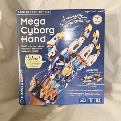 Mega Cyborg Hand Toy Thames Kosmos Stem Science Building Kit -New Sealed - Image 1 of 4
