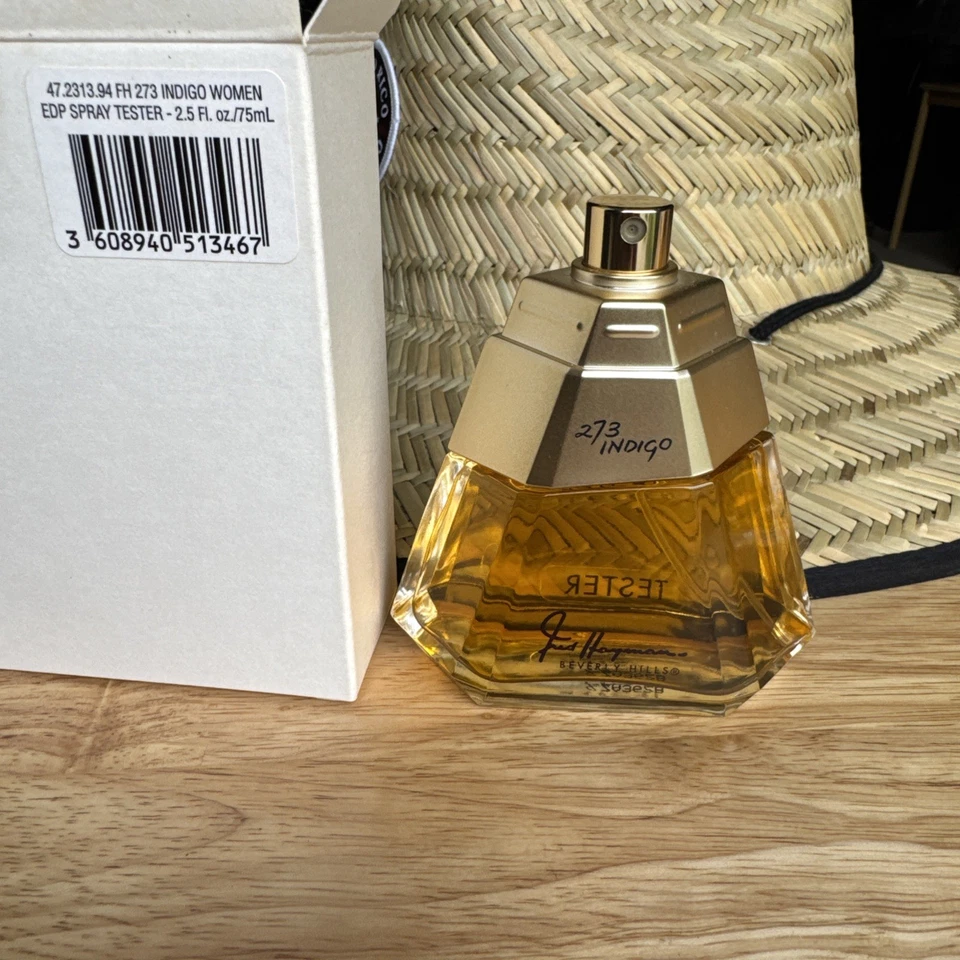 Fred Hayman 273 INDIGO Perfume para Mujer 2.5oz Más Grande Eau de Parfum Spray Foto 1 de 2