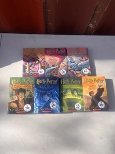 HARRY POTTER Complete Book Set 1-7 Soft Cover Paperback PB Collection Scholastic - Picture 1 of 9