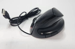 SOURIS OPTIQUE ERGONOMIQUE VERTICALE FILAIRE NOIRE - WOW PEN JOY II - Photo 1/6