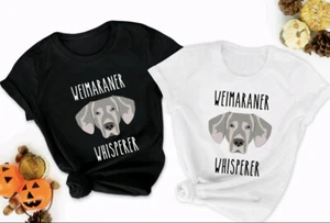 Weimaraner Whisperer | Weimaraner Mom Shirt | Unisex Weimaraner shirt - Picture 1 of 1