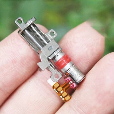 Mini Micro 5mm 2-phase 4-wire Planetary Gear Stepper Motor Linear Screw Slider