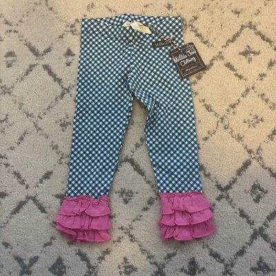 Matilda Jane Strike a Pose Leggings Girls Make Believe Ruffles Size 2 - Image 1 of 4