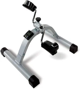 Portable Mini Exercise Bike Stationary Workout Foot Peddler Fitness Trainer Home - Picture 1 of 3
