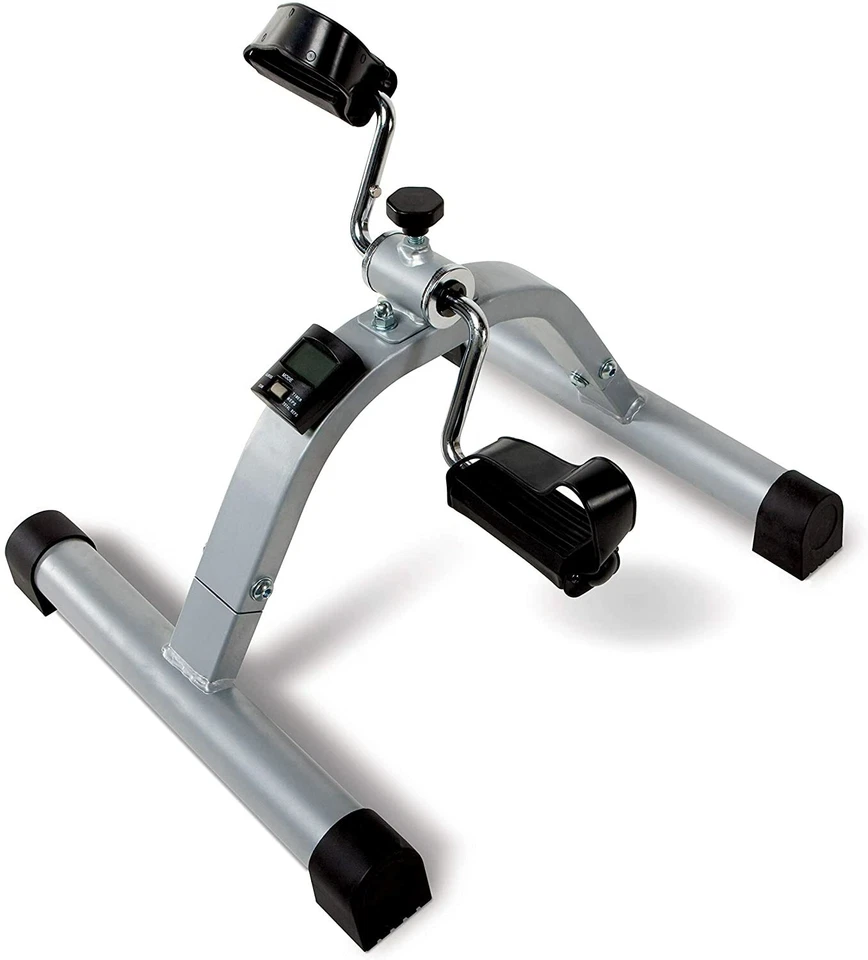 Portable Mini Exercise Bike Stationary Workout Foot Peddler Fitness Trainer Home - Image 1 of 3